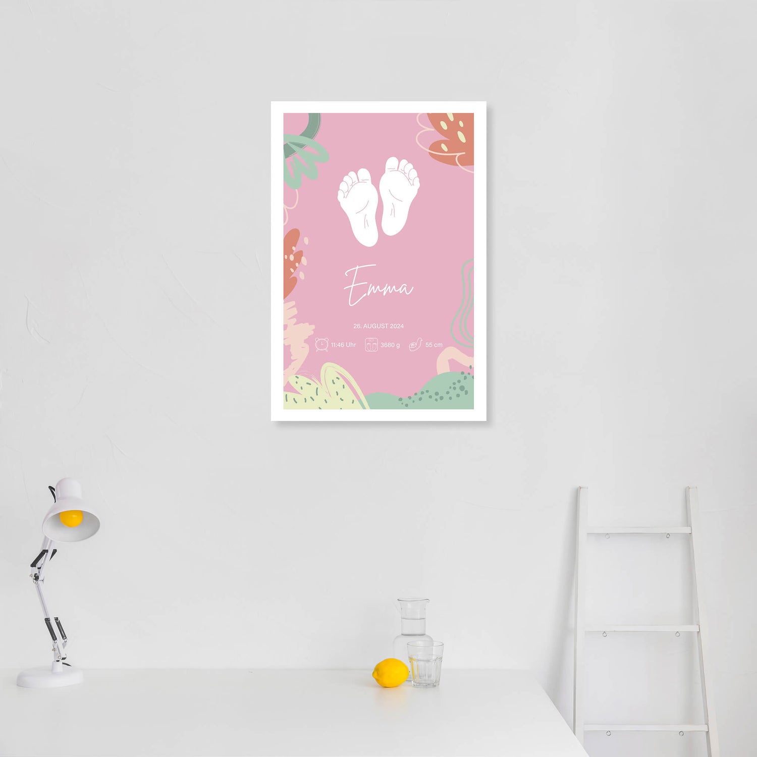 Wandbild „Kleine Füße