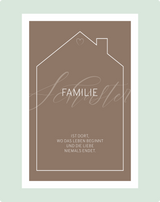 Personalierbares Wandbild [Familie, Spruch]