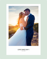 Personalierbares Wandbild [Liebe, Hochzeit]