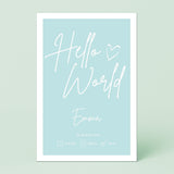 Personalierbares Wandbild [Familie, Kind, Geburt]